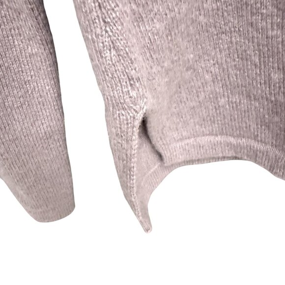 Tribeca Studio Women's Pullover Sweater Sz S Lavender Cashmere Collared - Picture 4 of 6